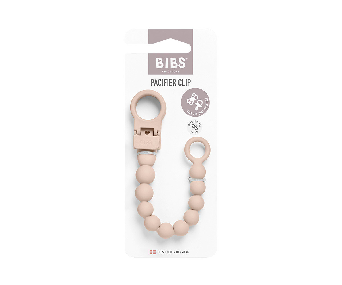 Chupetero Silicona BIBS Beaded Blush
