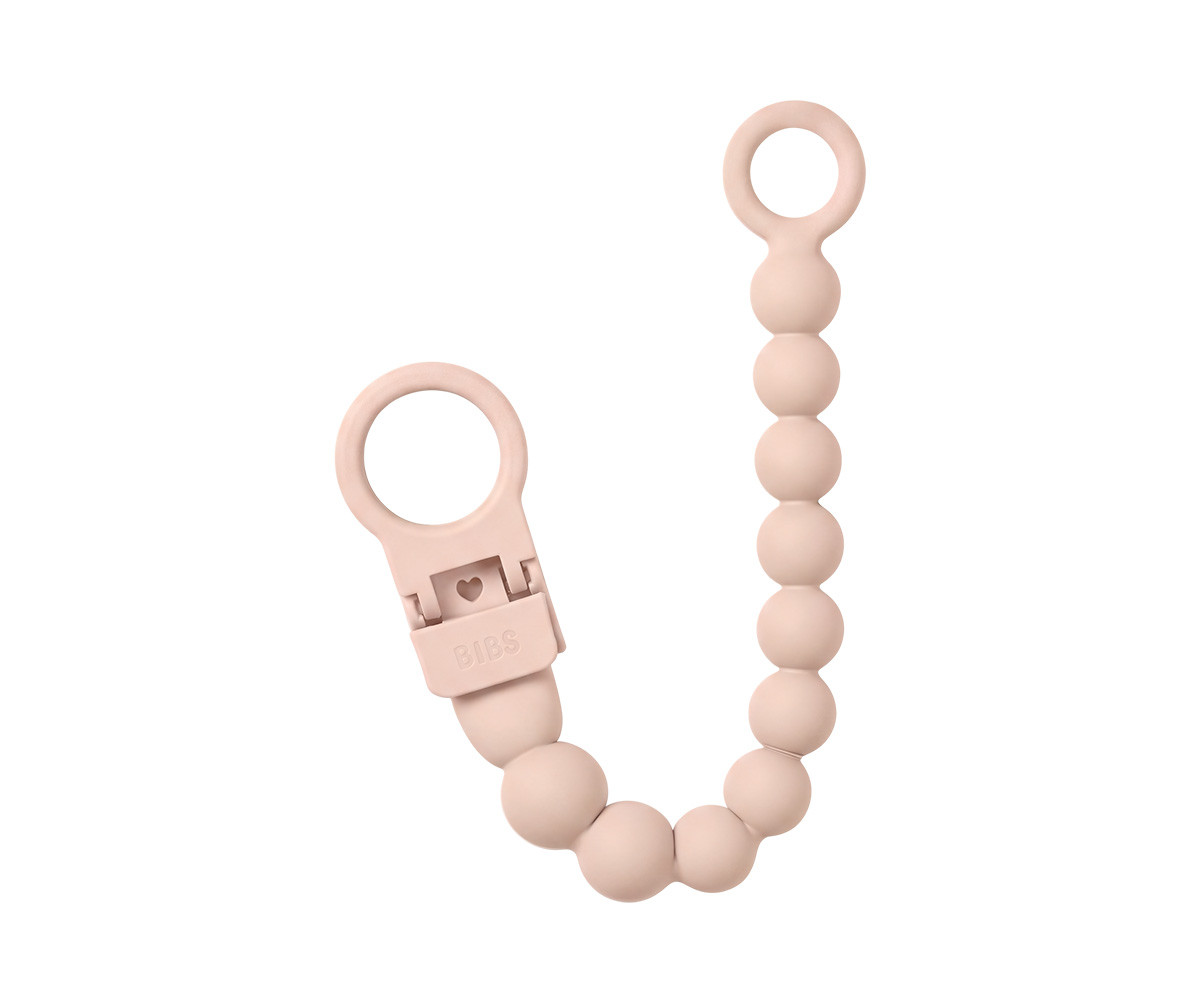 Chupetero Silicona BIBS Beaded Blush