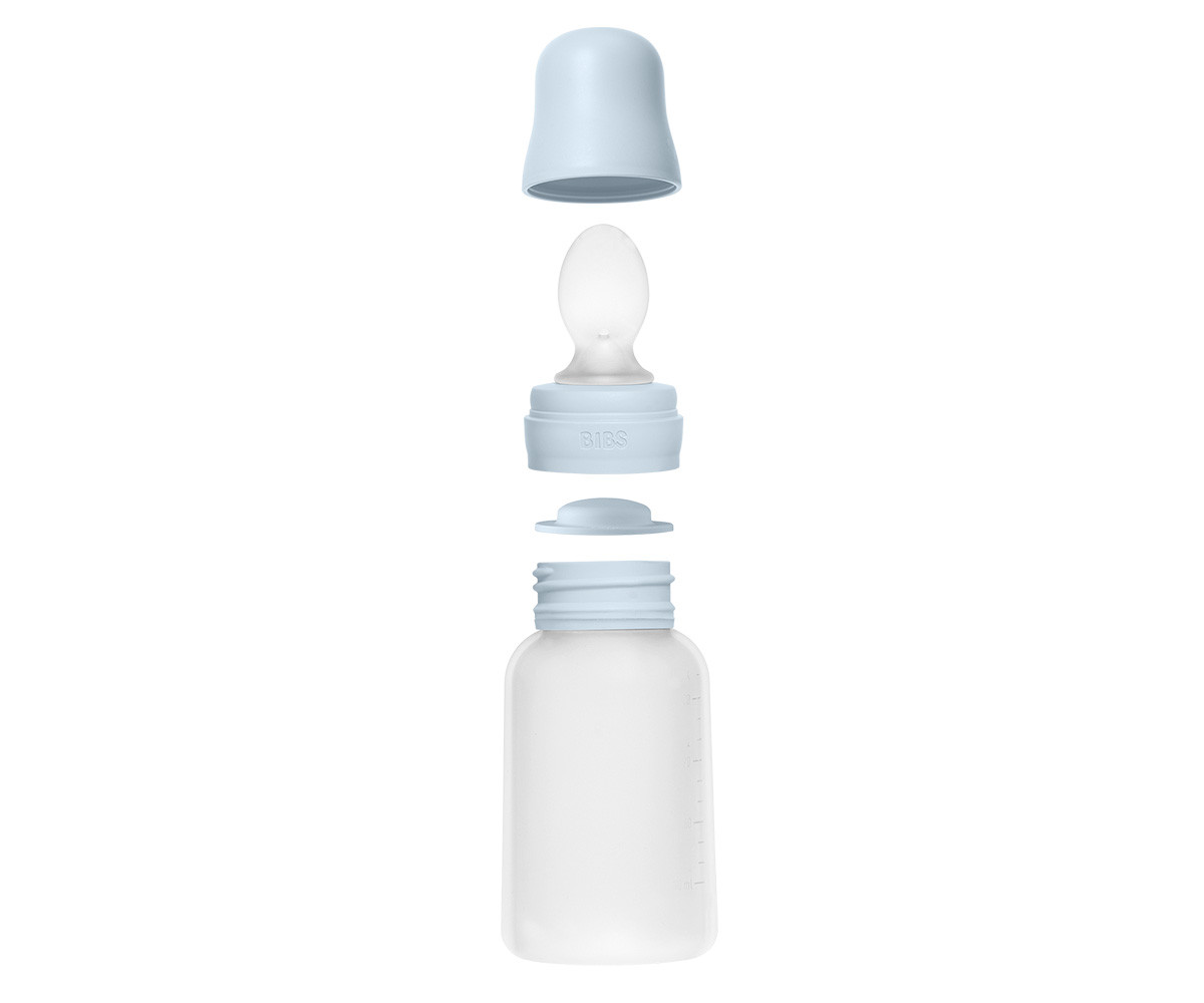 Dosificador Exprimible con Cuchara BIBS Baby Blue
