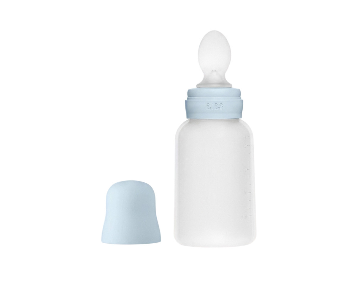 Dosificador Exprimible con Cuchara BIBS Baby Blue
