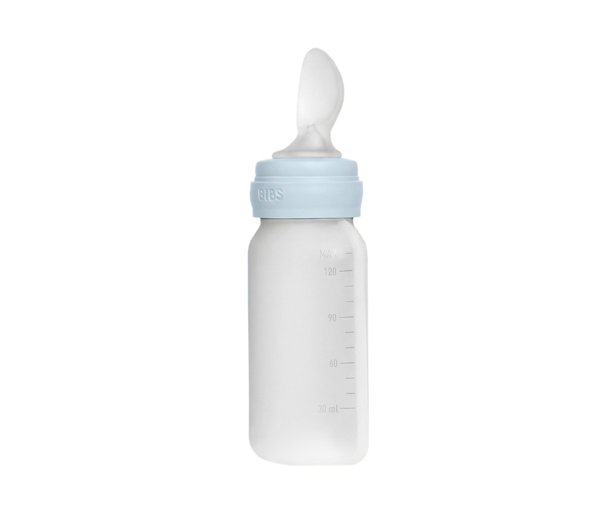 Dosificador Exprimible con Cuchara BIBS Baby Blue