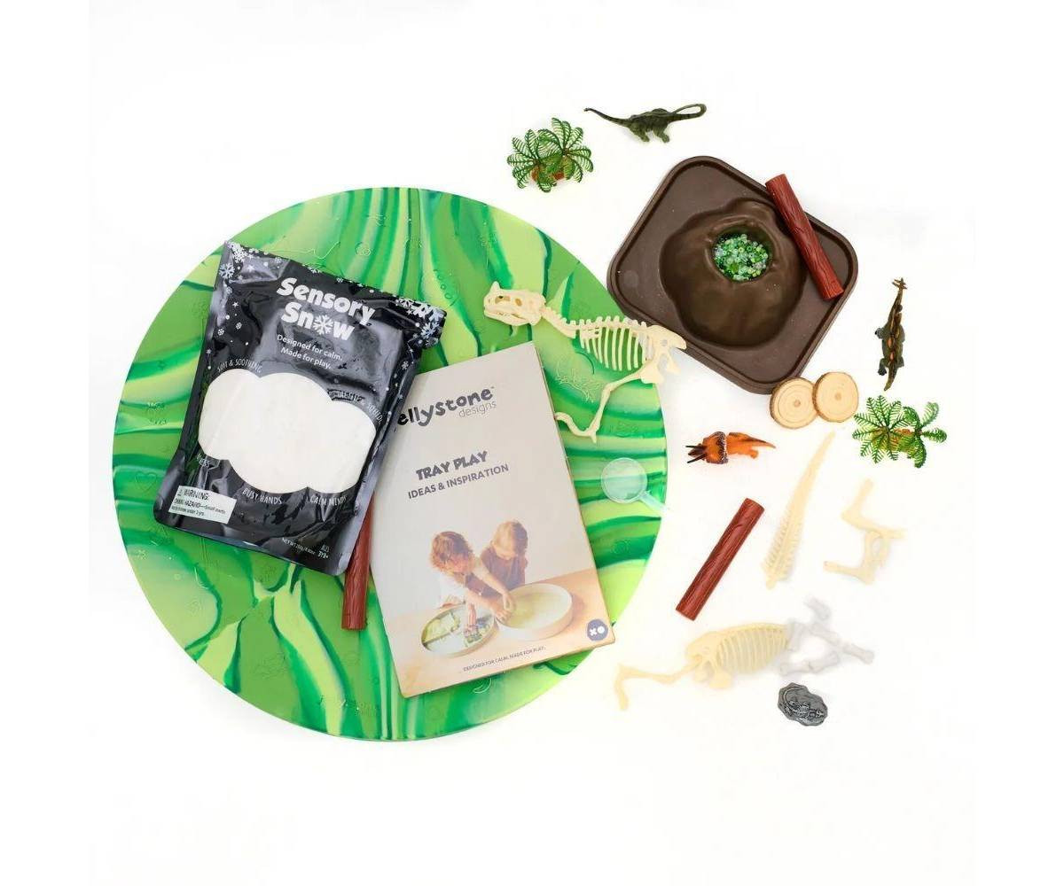 Kit Sensorial con Bandeja Dino
