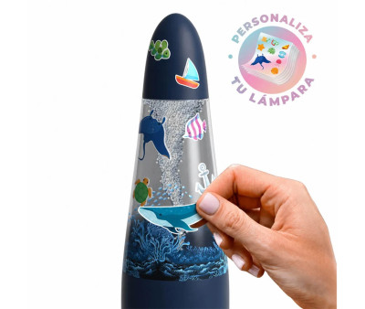 Lámpara TSUNY Azul