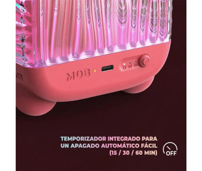 Lámpara Altavoz Proyector WAVY Rosa
