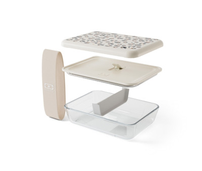 Caja de Almuerzo MB Pure Vidrio Leopard by PYREX
