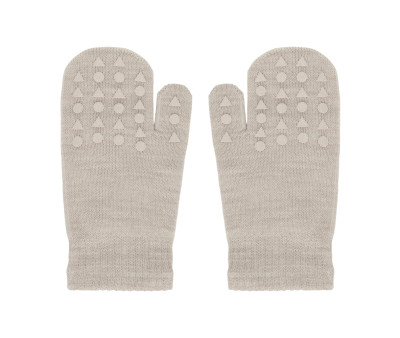Manoplas Antideslizantes Lana Merino Sand