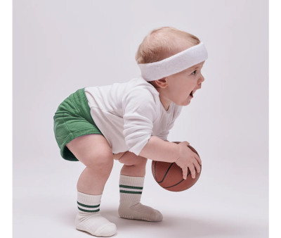 Calcetines Suela Antideslizante Algodón Sports Green
