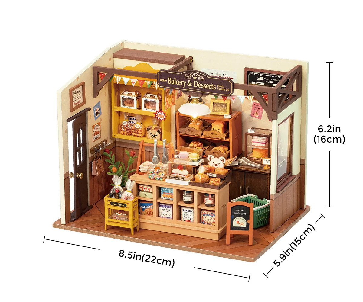 Maqueta en Miniatura Becka´S Baking House