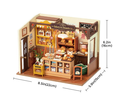 Maqueta en Miniatura Becka´S Baking House