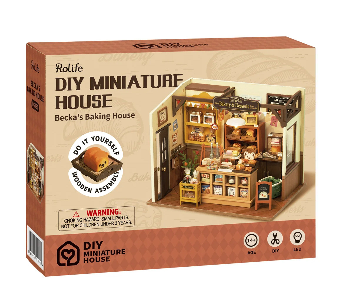 Maqueta en Miniatura Becka´S Baking House