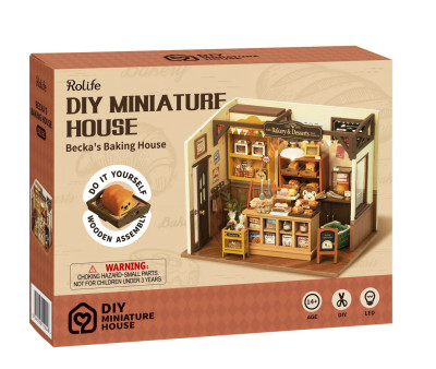 Maqueta en Miniatura Becka´S Baking House