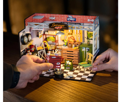 Maqueta en Miniatura Garage Workshop