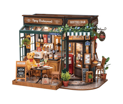 Maqueta en Miniatura Tipsy Restaurant