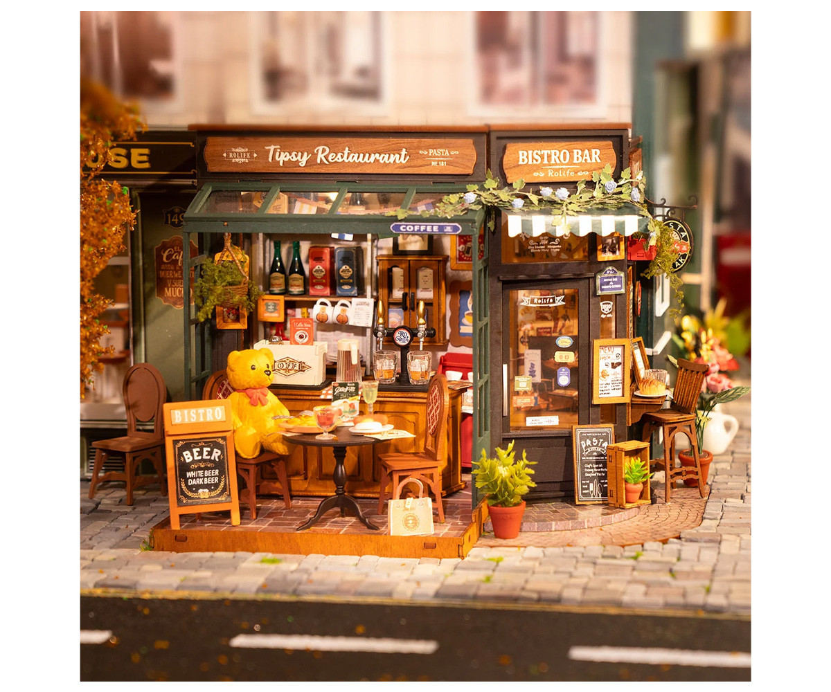 Maqueta en Miniatura Tipsy Restaurant
