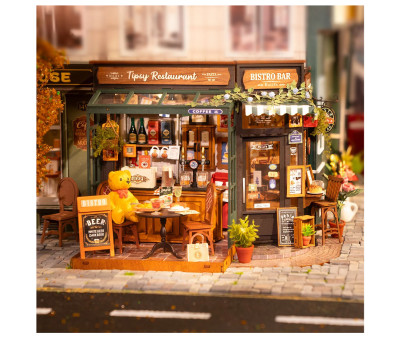 Maqueta en Miniatura Tipsy Restaurant
