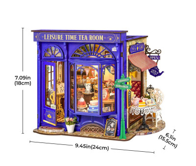 Maqueta en Miniatura Leisure TimeTea Room