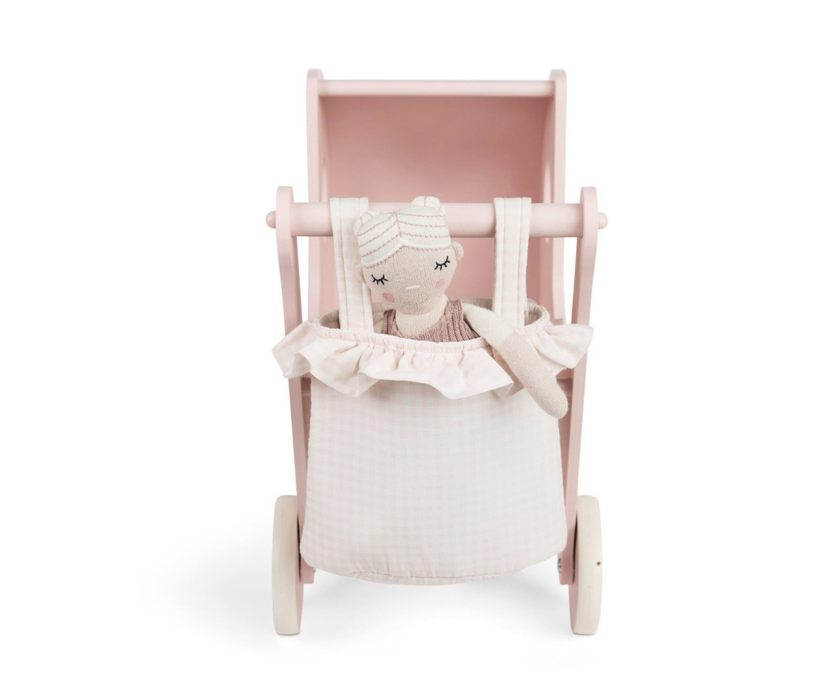 Carrito de Madera para Muñecas Soft Powder