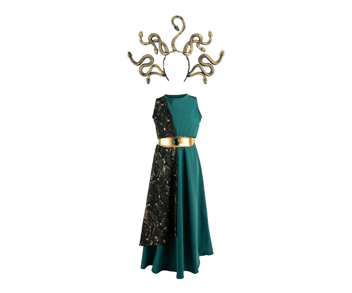 Disfraz de Medusa con Diadema
