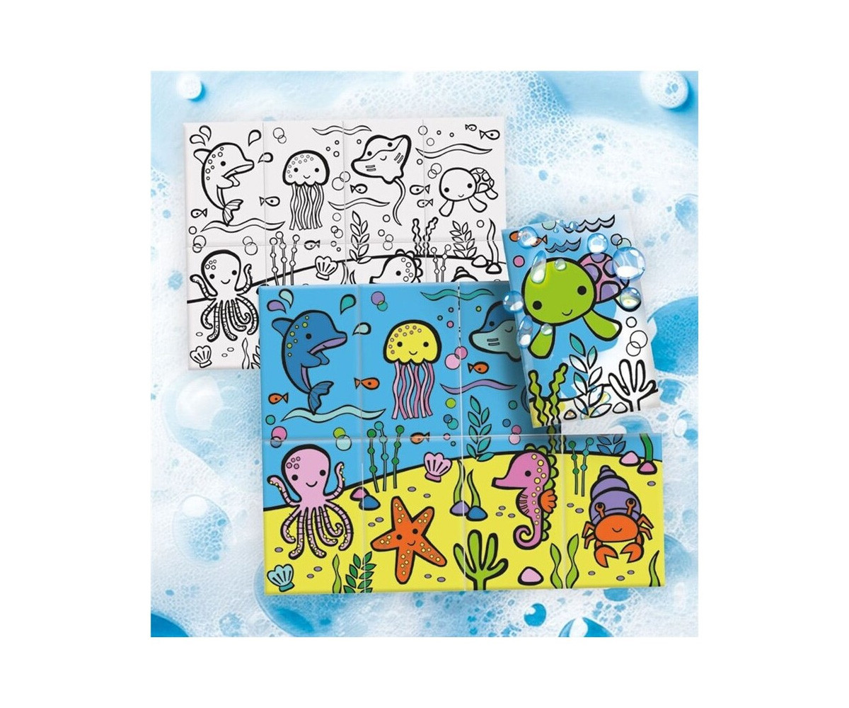 Juego de Baño Flashcards Baby Bath