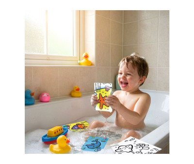 Juego de Baño Flashcards Baby Bath
