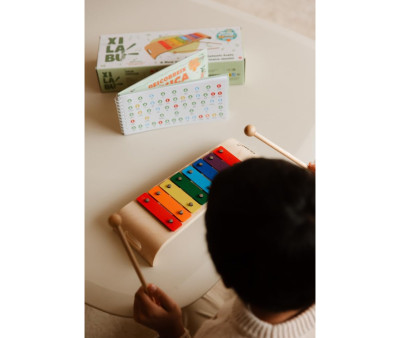 Xilófono Infantil Xilabú con Libro de Canciones