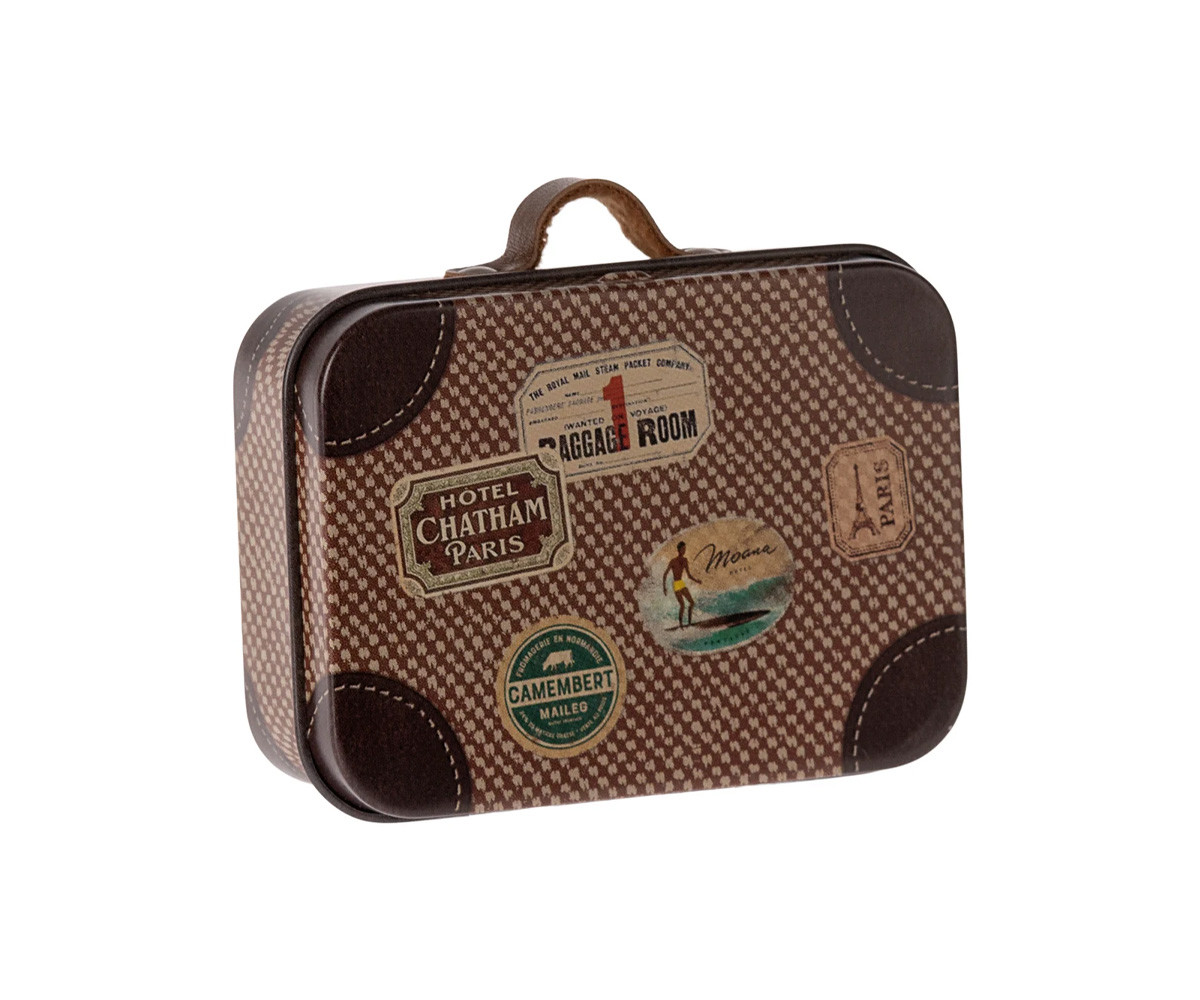 Maleta Metal Micro Brown