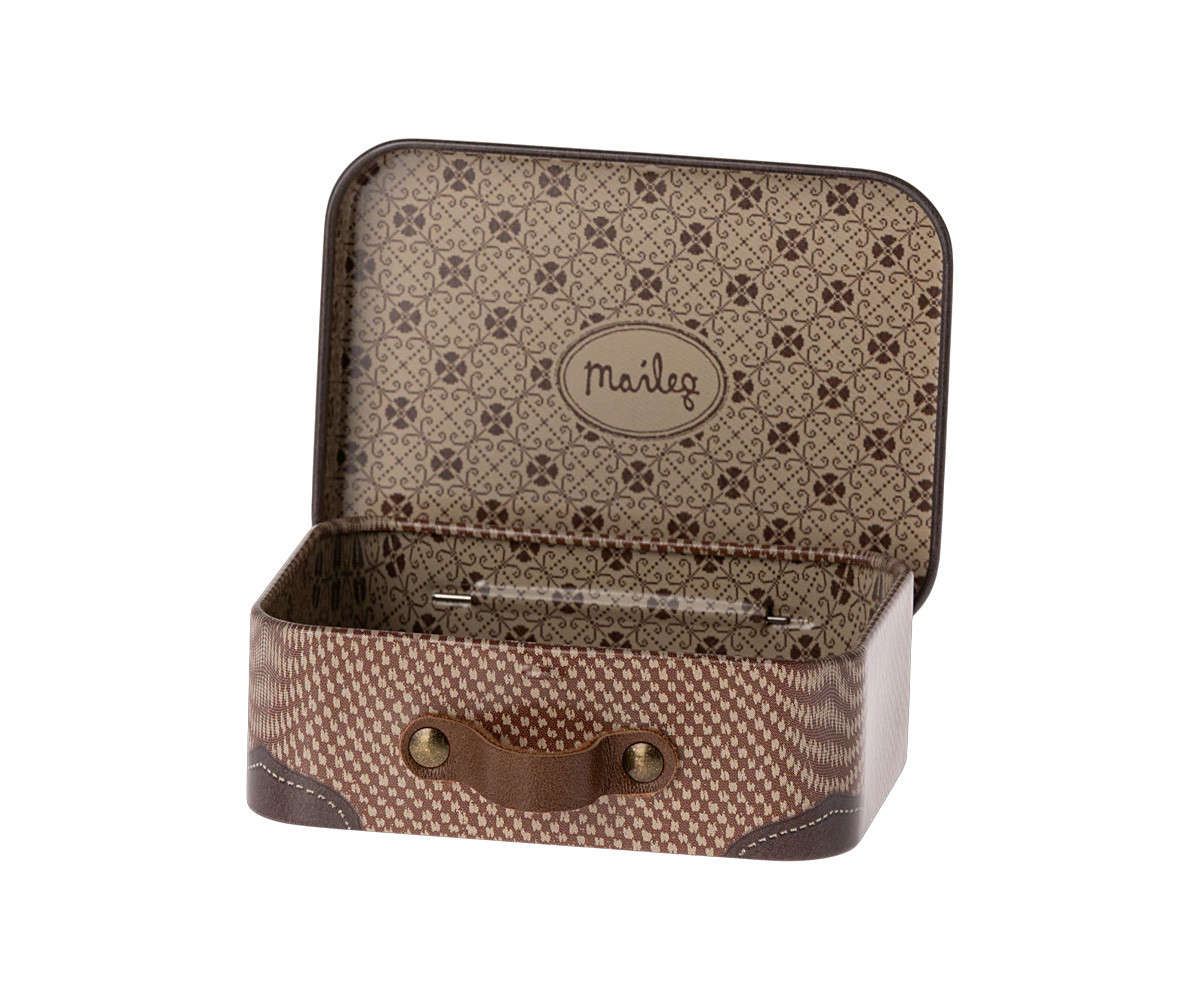 Maleta Metal Micro Brown