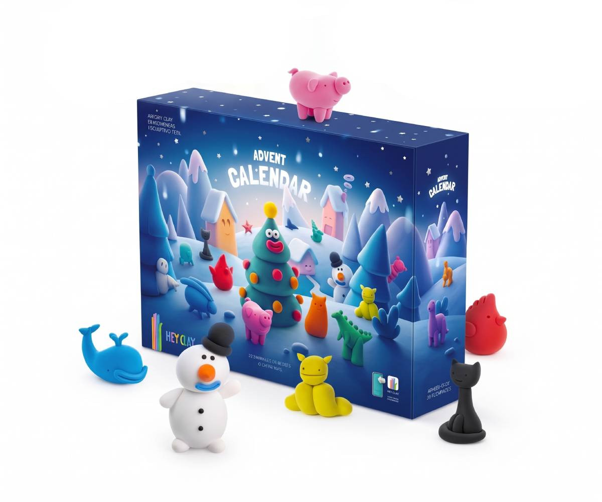 Calendario de Adviento Hey Clay (36 botes)