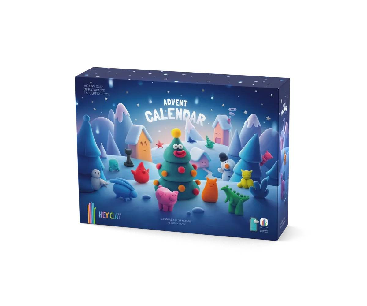 Calendario de Adviento Hey Clay (36 botes)