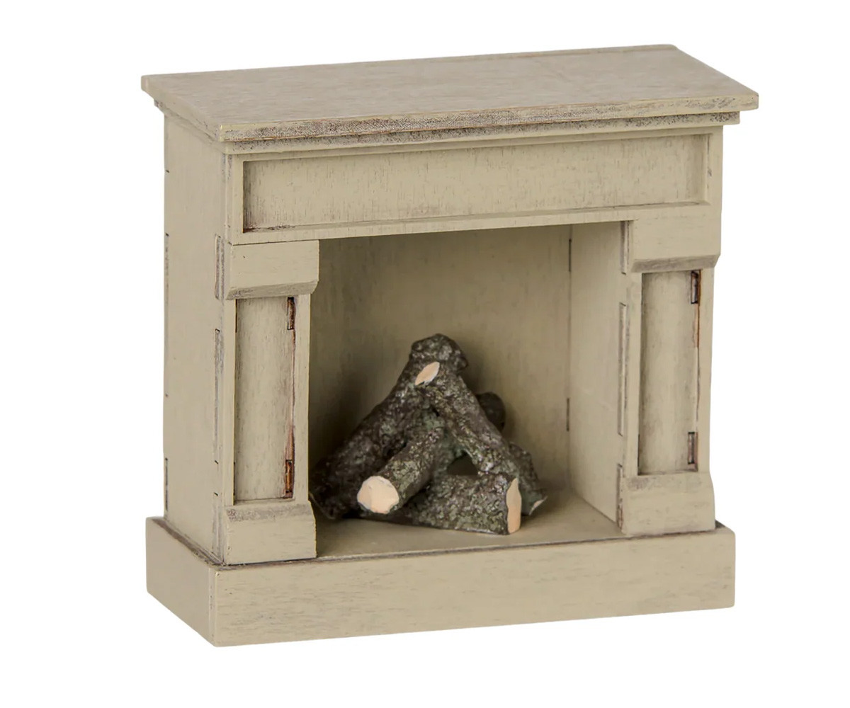 Chimenea Ratón Off White