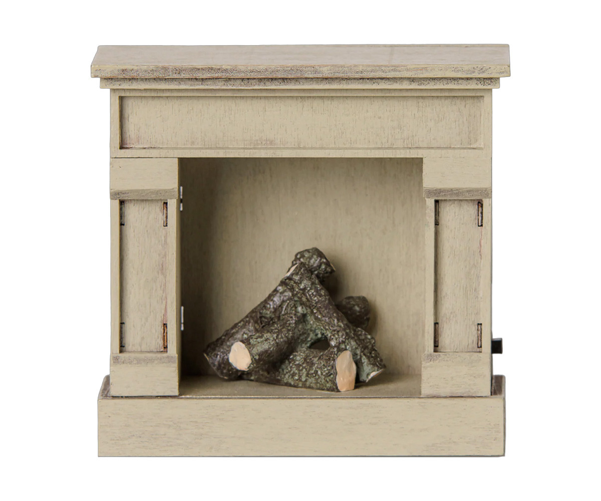 Chimenea Ratón Off White