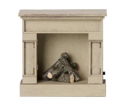 Chimenea Ratón Off White