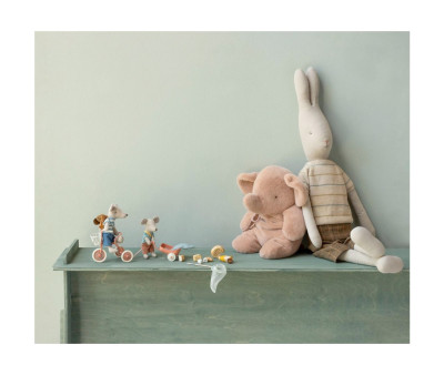Peluche Elefante Plush Mediando Vintage Rose