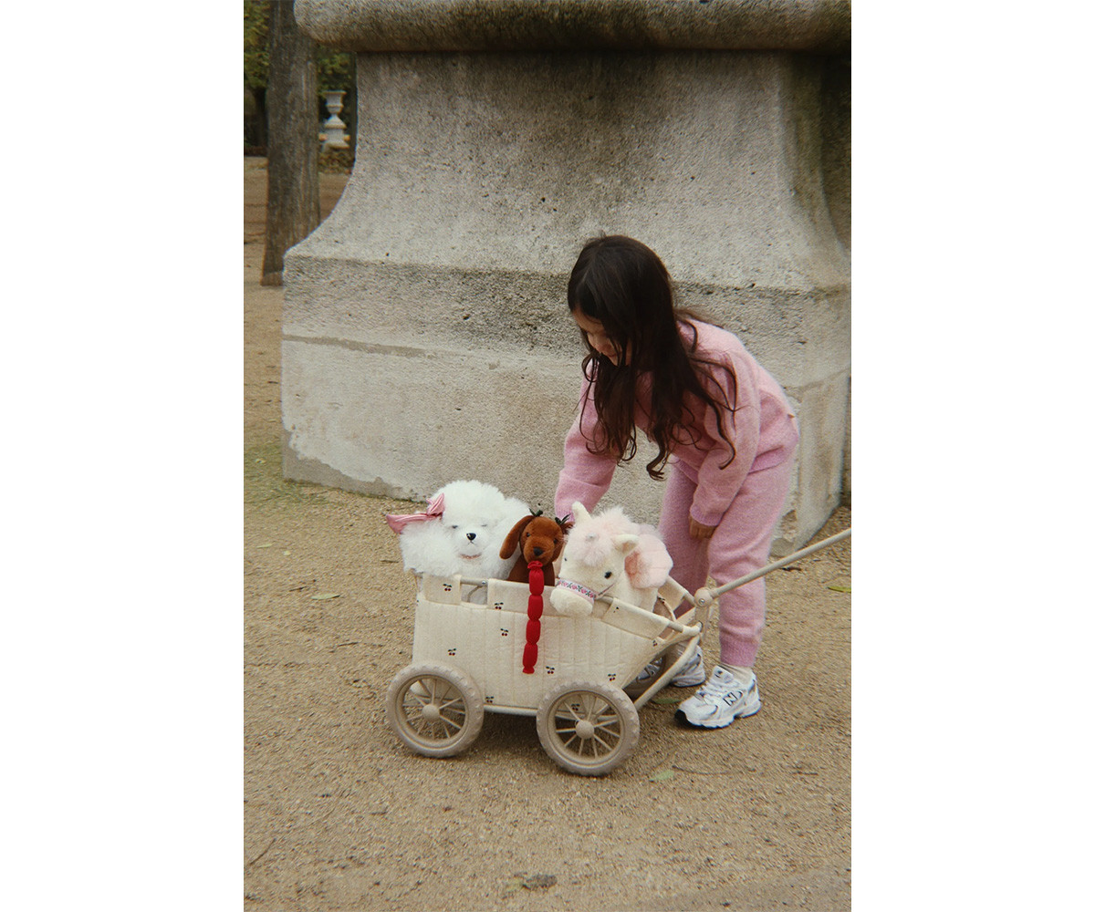 Carrettino Wagon per Bambole Cherry