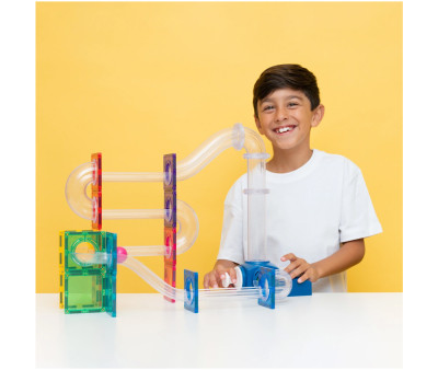 Set Connetix Ball Run Launcher 47 Piezas