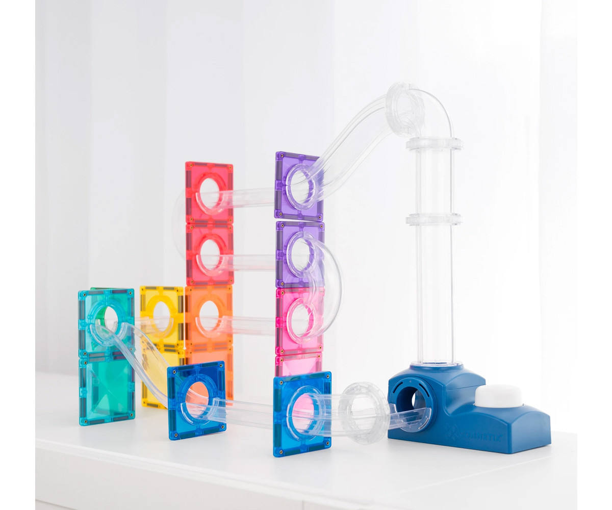 Set Connetix Ball Run Launcher 47 Piezas