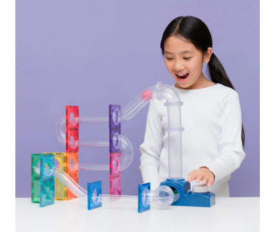 Set Connetix Ball Run Launcher 47 Piezas