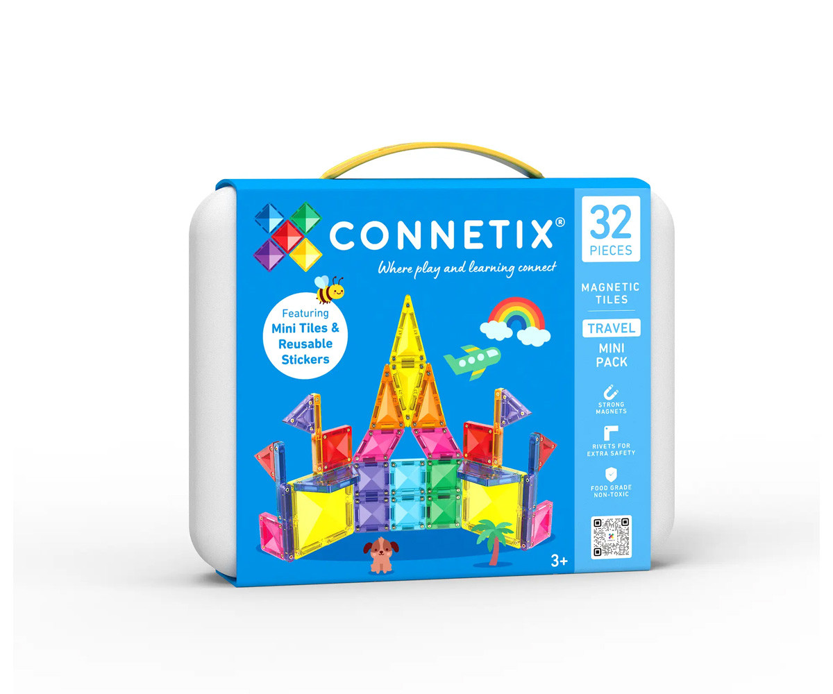 Pack Connetix Travel Mini 32 Piezas