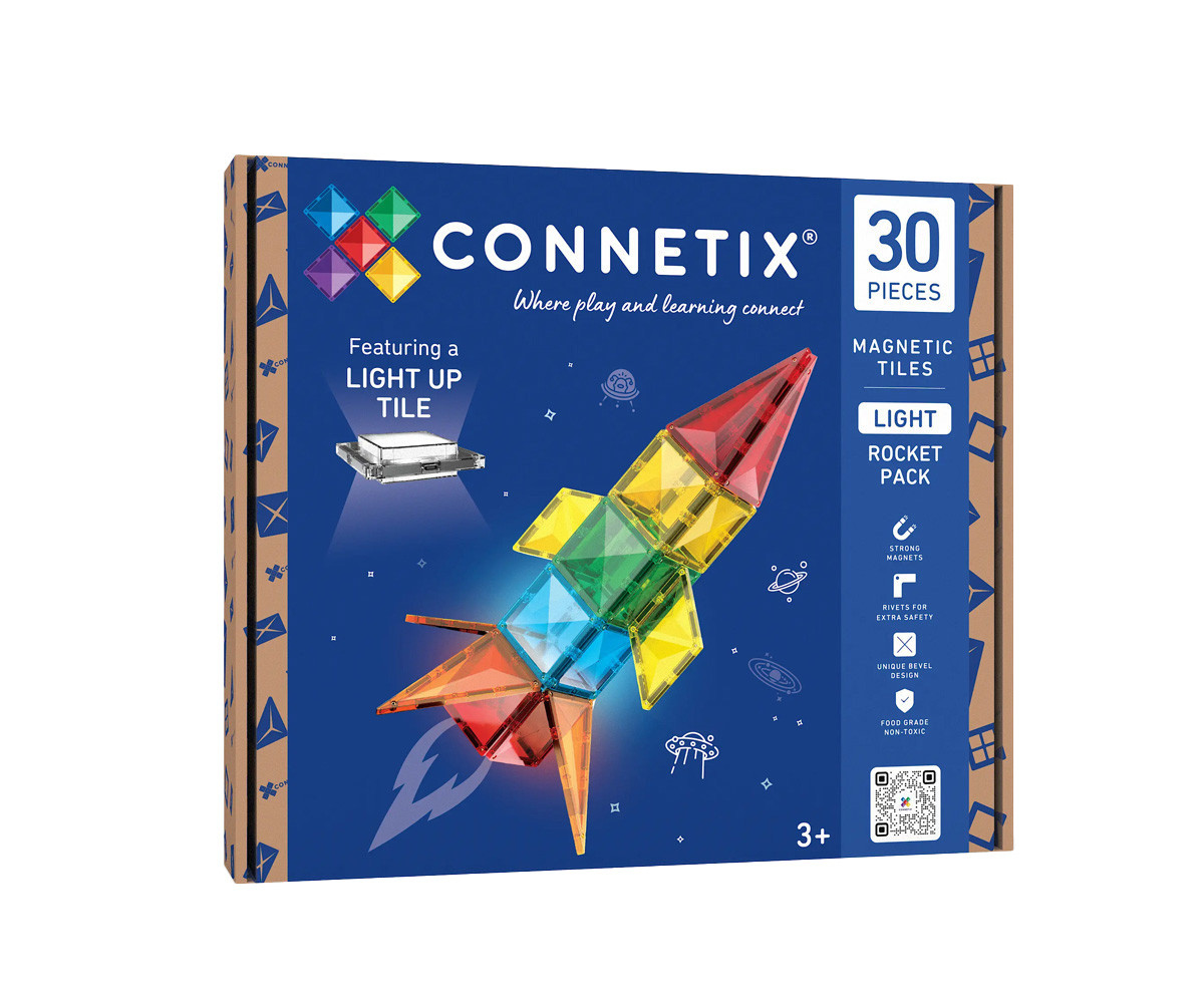 Pack Connetix Light Rocket 30 Piezas
