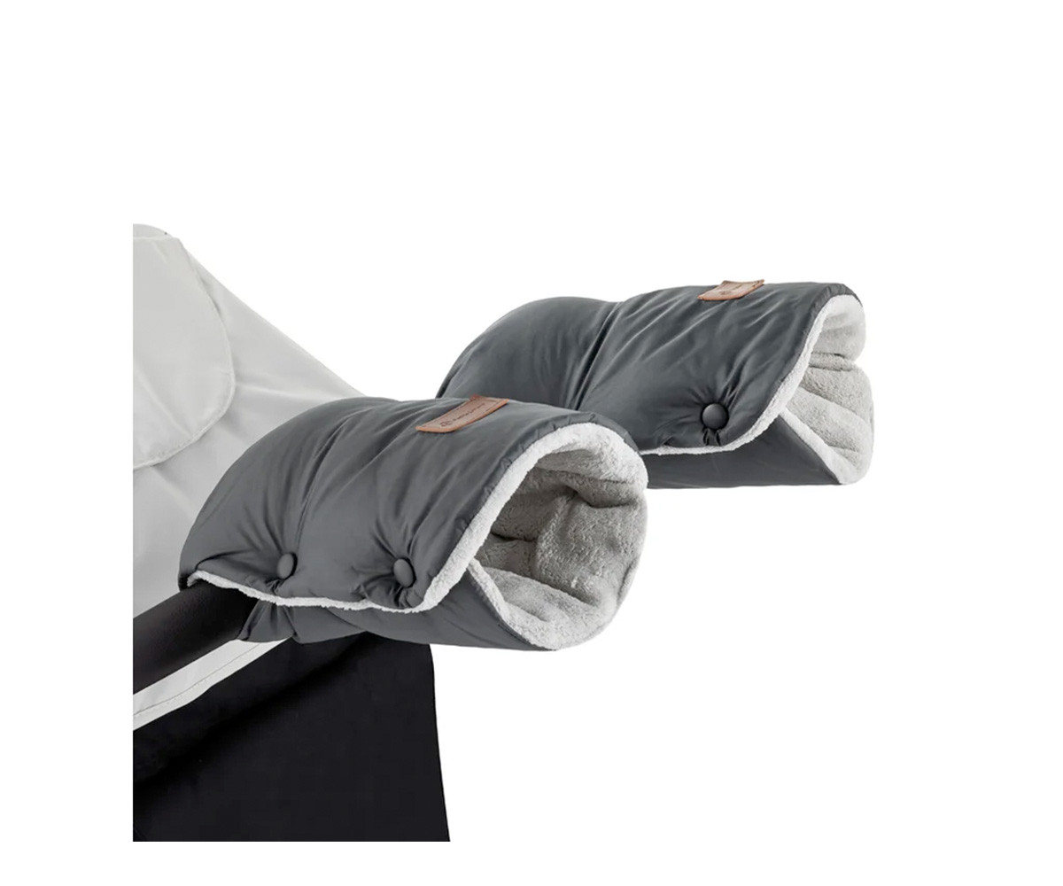 Manoplas Jasie Charcoal Grey para Carrito de Bebé