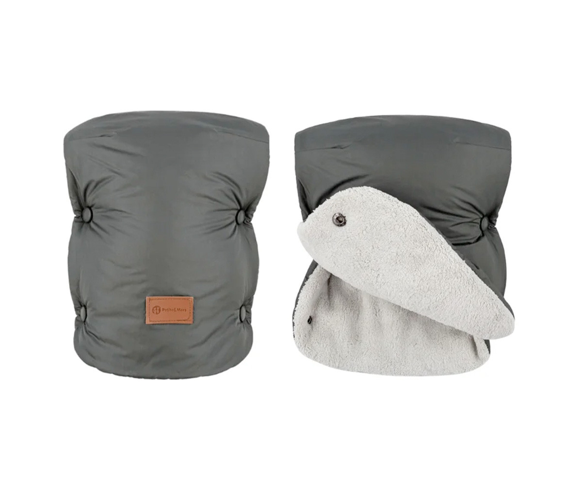 Manoplas Jasie Charcoal Grey para Carrito de Bebé