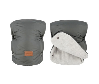 Manoplas Jasie Charcoal Grey para Carrito de Bebé