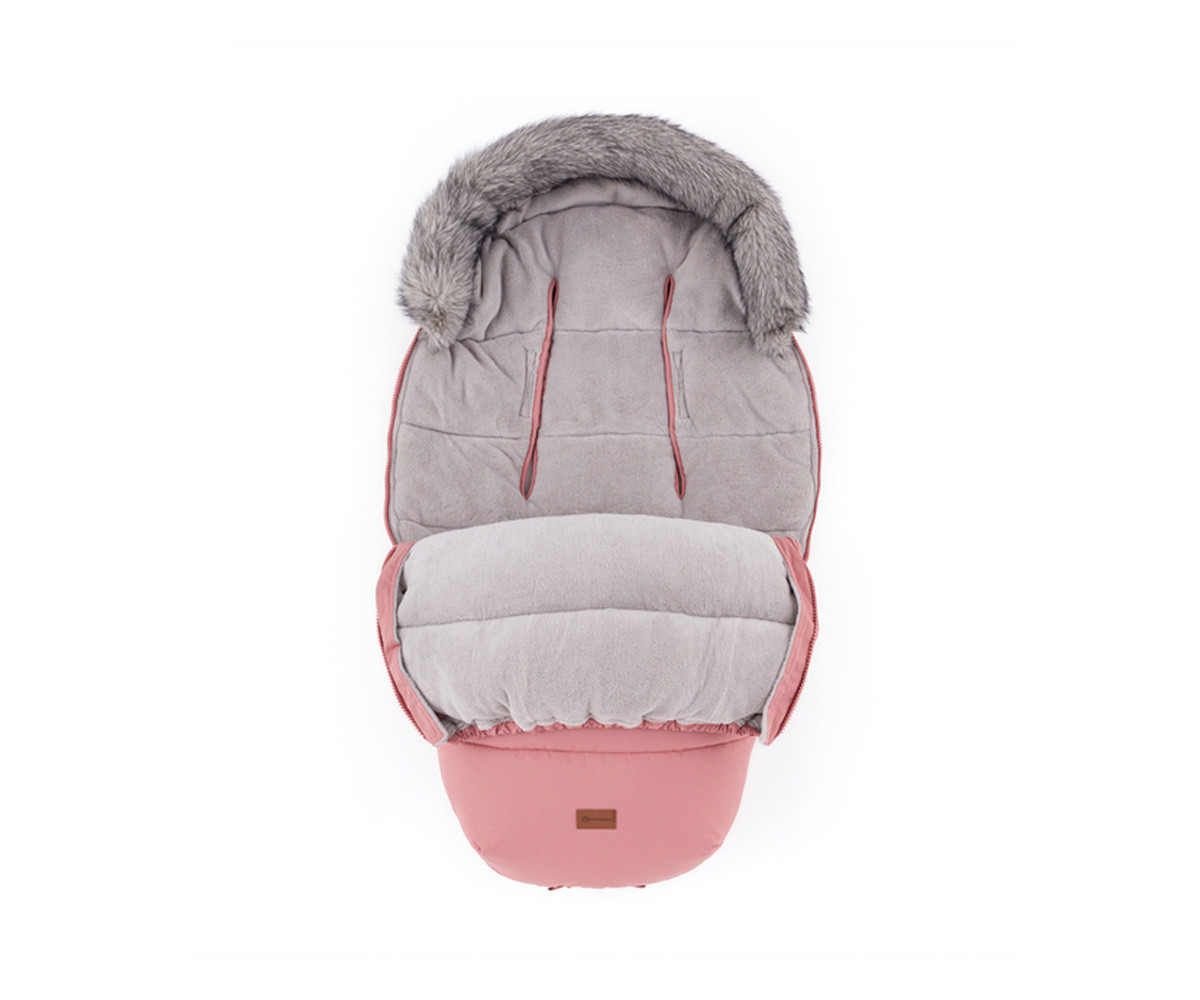 Saco Carro Bebé 4 en 1 Comfy Old Rose