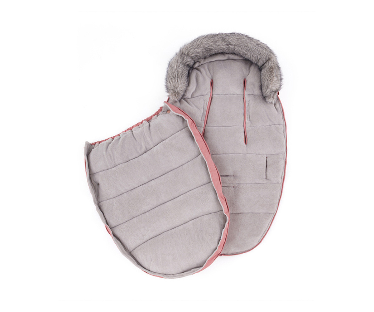 Saco Carro Bebé 4 en 1 Comfy Old Rose