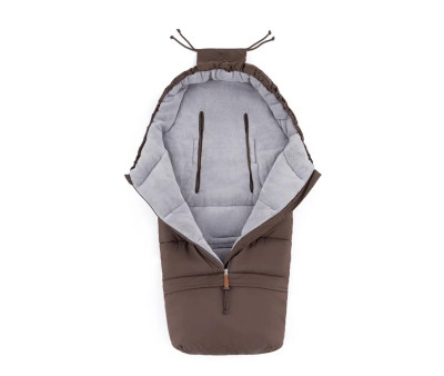 Saco Carro Bebé 3 en 1 Jibot Dark Wallnut
