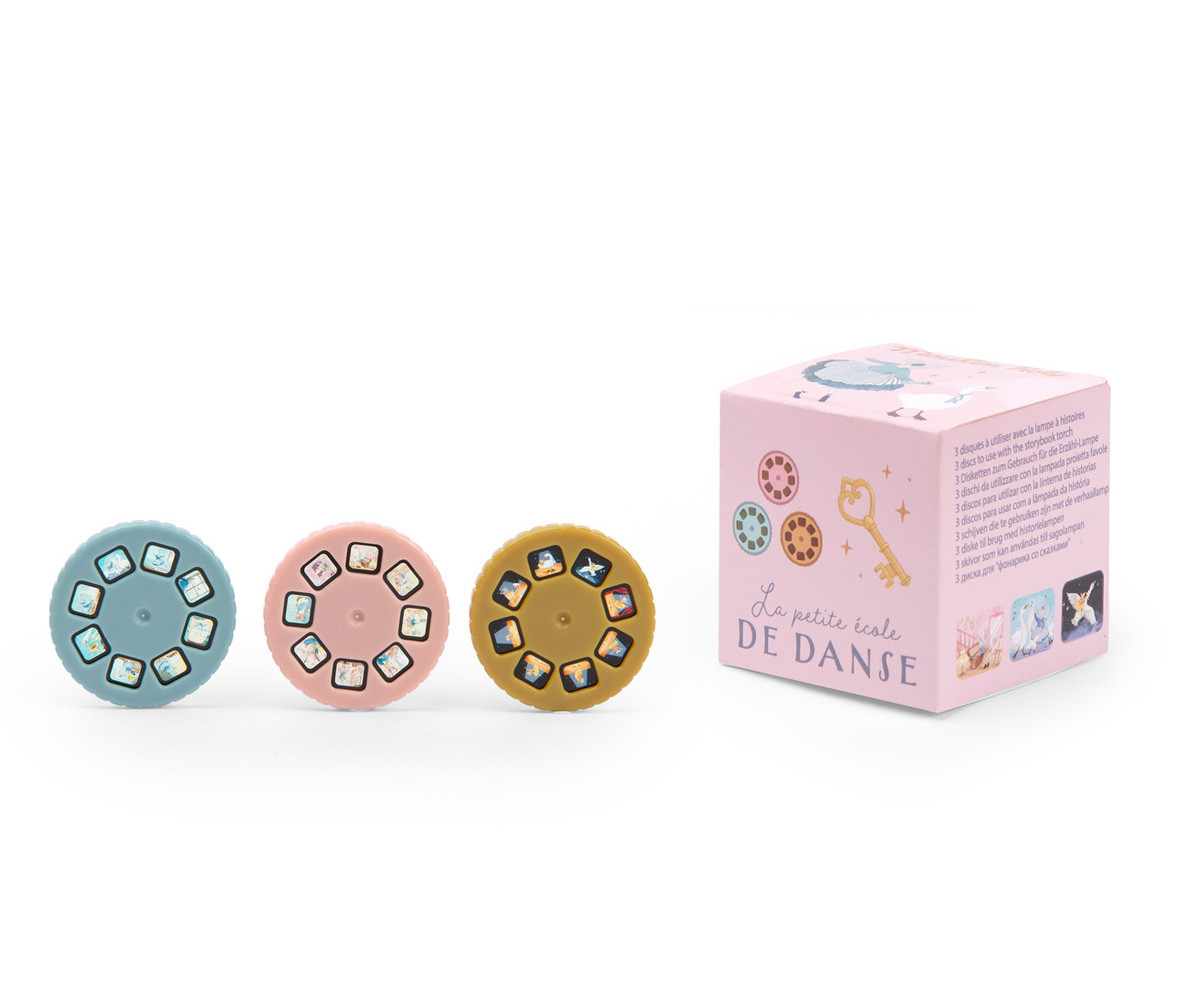 Caja con 3 Discos para Linterna  La Petite École De Danse